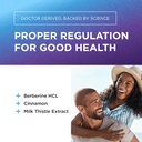 DR. EMIL NUTRITION Berberine 500mg Capsules | Cinnamon Supplement | MTC Oil & Milk Thistle | Berberine HCL | Made in The USA | 30-Day Supply 4