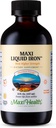 Maxi Health Liquid Iron, Natural Fruit Punch, 8 Fl Oz 2
