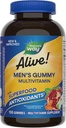 Nature's Way Alive! Men's Multivitamin Gummies, Supports Energy Metabolism*, Muscle Function*, Superfood Antioxidants(1), B-Vitamins, Vegetarian, Fruit Flavored, 150 Gummies (Packaging May Vary) 2