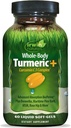 Irwin Naturals Whole-Body Turmeric+ - 60 Liquid Softgels - BioPerine Complex Enhanced Absorption - 30 Total Servings 2