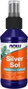NOW Foods Supplements, Silver Sol 10 PPM with Elemental Silver and Deionized Water, Liquid, 4-Ounce 2