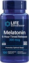 Life Extension DHEA 25mg and Melatonin 6 Hour Time Release 300mcg - 100 Capsules and 100 Tablets 2