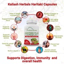Organic Haritaki Capsules - Improves Digestion - Detoxification & Rejuvenation – Maintains Regularity - Brain Function- 100 Capsules Terminalia chebula | Vegan, Non-GMO 6