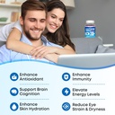 2 Pack Lutein Gummies, 12 in 1 Lutein and Zeaxanthin Supplements Eye Vitamins Gummies for Adults, Eye Health Supplement with Multiple Vitamin for Promoting Eye & Vision - 120 Gummies 5