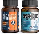 Probiotics & Spermidine Supplement - 100B CFU, 27 Strains, 20mg Spermidine, 300mg Fisetin for Gut Health, Cell Renewal & Longevity 2