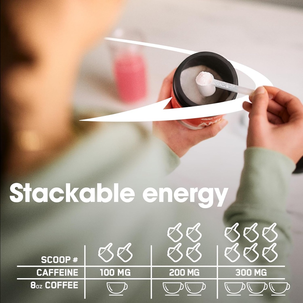 Optimum Nutrition Amino Energy - Pre Workout with Green Tea, BCAA, Amino Acids, Keto Friendly, Green Coffee Extract, Energy Powder - Fruit Fusion, 30 Servings (Packaging May Vary) 6