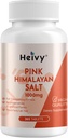 Heivy Pink Himalayan Salt Tablets 1000mg - Sodium Chloride 988mg, Non-GMO, Mineral-Rich Electrolyte Balance and Hydration, 365 Salt Tablets-Eectrolyte Supplement 2