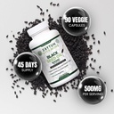 Halal Black Seed Oil, Supports Heart, Brain and Immune Health, Natural Anti-Oxidant, Non-GMO, Cold-Pressed, 90 Veggie Capsules, Made in USA - Halal Vitamins 5