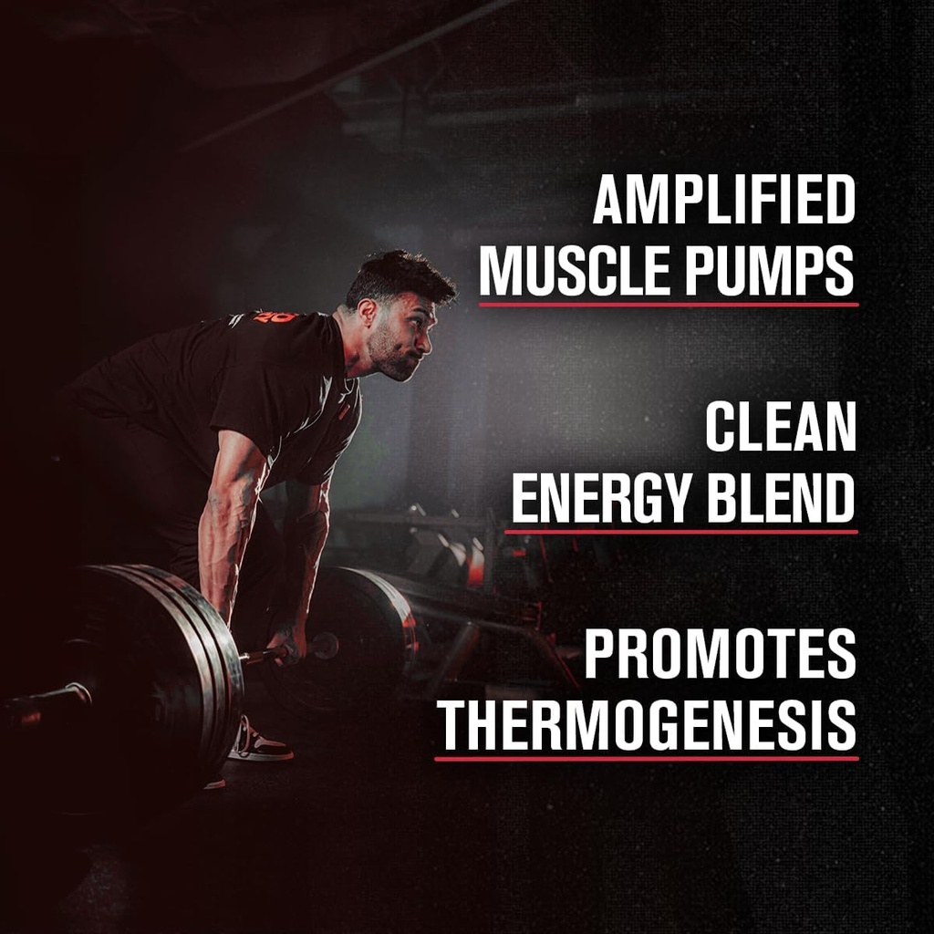 Jacked Factory NITROSURGE Shred Pre Workout Supplement (Orange Pineapple, 30 Servings) & Creatine Monohydrate Powder (Unflavored, 30 Servings) 3