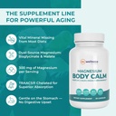 Reignite Wellness by JJ Virgin | Magnesium Body Calm | Chelated Magnesium Supplement for Energy Production, Sense of Calm & Immune Support | Magnesium Bisglycinate Chelate Complex | 120 Capsules 5