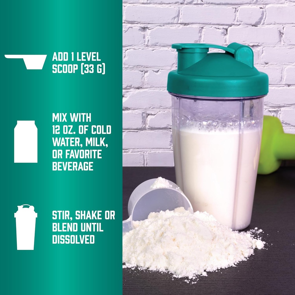 NOW Foods Sports Nutrition, Pea Protein 24 g, Fast Absorbing, Unflavored Powder, 2-Pound 6