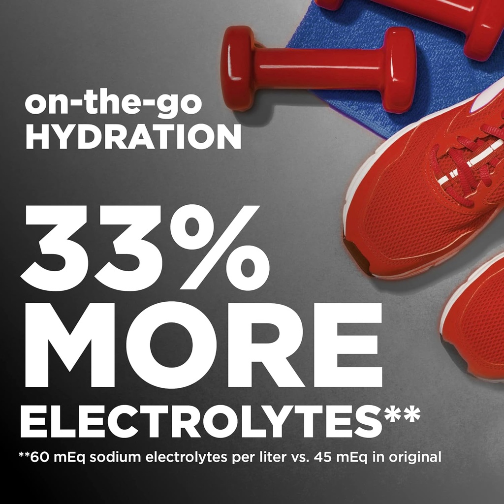 Basic Care Advantage Care Electrolyte Powder Packets for Rehydration, Strawberry Freeze, 3.60 Ounce (Pack of 1) 5