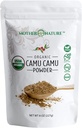 Camu Camu Powder Organic Vitamin C - 8 oz Bag 45 Servings - Raw Camu Camu Berry, Natural VIT C Supplement Powder for Immune Support - Vegan, Non-GMO 2