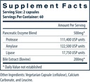 Vital Nutrients Pancreatin & Ox Bile Extract 500mg | Natural Digestive Enzymes for Women & Men | Supports Digestion of Protein, Fat, and Carbohydrates*| Gluten, Dairy & Soy Free | 120 Capsules 3