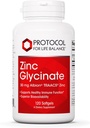 Protocol Zinc Glycinate 30mg - with Albion Traacs Zinc - Zinc Glycinate Supplement - Immune System Support* - Keto Friendly & Dairy Free - 120 Softgels 2