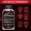 EFFECTIVE NUTRA Berberine Gummies with Ceylon Cinnamon | Sugar-Free Supplement 1200mg for Blood Sugar Support, Heart Health, Energy | 45-Day Supply, Natural Berry Flavor, Made in USA (90 Count) 5