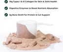 Olea Advanced Collagen & Bone Broth Powder, 10g Hydrolyzed Collagen, 5g Bone Broth, Hyaluronic Acid, Probiotics, Enzymes – Supports Skin, Hair, Nails, & Gut Health, Rich Chocolate 5