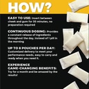 Fully Loaded Alpha Fuel Nootropic Pouches (Mango Fuel) - 5 cans, 15 Pouches per can - Energy Pouches containing Caffeine and nootropic Blend 5