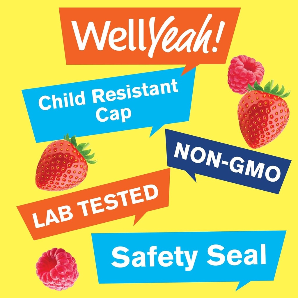 WellYeah Sugar Free Vitamin D3 10000 IU (250mcg) Extra Strength Gummies - Immune Booster, Bone and Teeth Support - Non GMO, Gluten Free, Nut Free, Vegetarian - Natural Sourced Flavors - 60 Gummies (1) 5