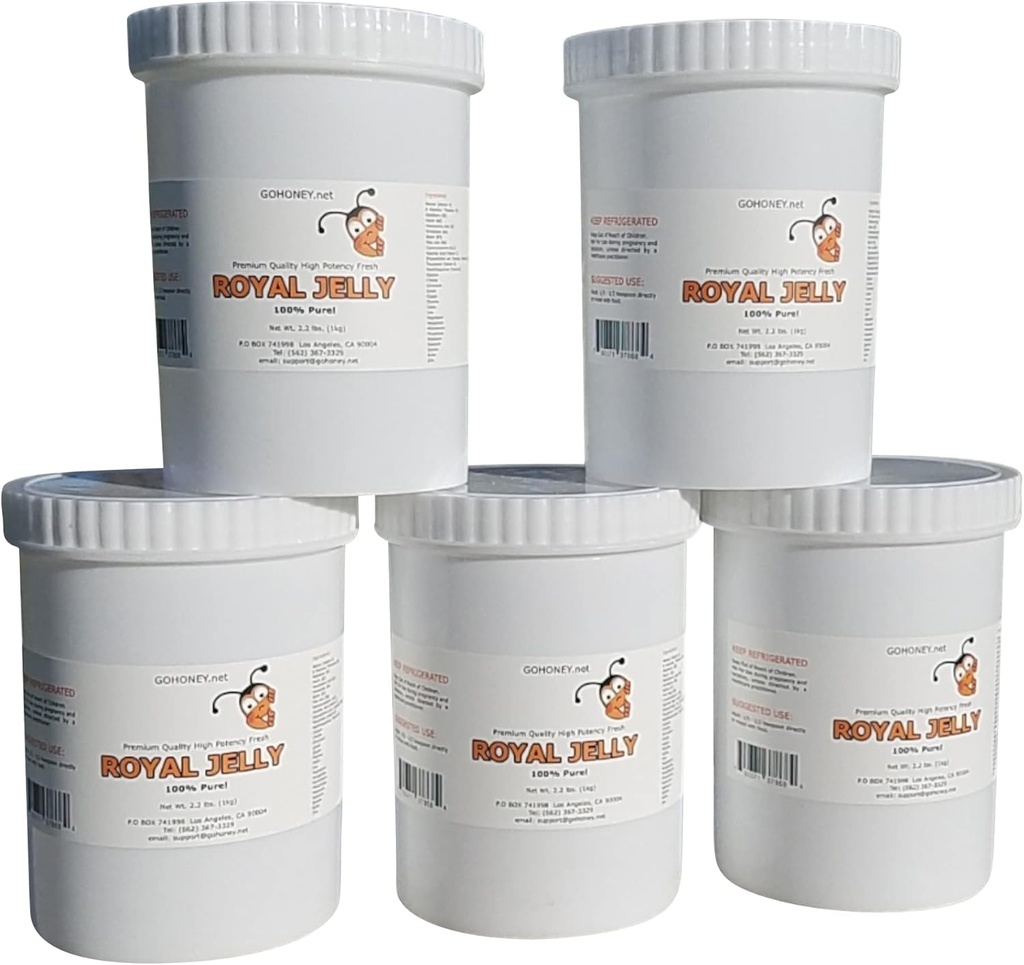 100% Pure Organic Fresh Royal Jelly Nutritious Superfood for Wellness and Beauty (5kg) 2