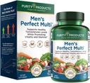 Purity Products Men's Perfect Multi from Vitamins, Minerals and Phytonutrients - Promotes Energy, Vitality and Stamina - Easy to Swallow - 90 Tablets 2