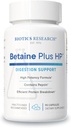 Biotics Research Betaine Plus HP - High Potency Hydrochloric Acid Supplement, Supports Digestive Function 90 Capsules 2