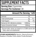Berberine with Ceylon Cinnamon Gummies 1200mg - Berberine Supplement - Sugar-Free, Non-GMO, Vegan - 60 Gummies (Sugar-Free Pineapple V1) 6