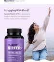 Nootrix Organic Plant 5 HTP+ Supplement | Supports Memory, Mental Focus, Cognitive Health & Energy | Promotes Healthy Mood & Brain Function | Vitamin B6 & L Theanine | 240 Capsules 3