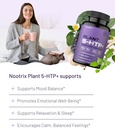 Nootrix Organic Plant 5 HTP+ Supplement | Supports Memory, Mental Focus, Cognitive Health & Energy | Promotes Healthy Mood & Brain Function | Vitamin B6 & L Theanine | 240 Capsules 4