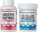 Physician's CHOICE 100 Billion + Digestive Enzyme 60ct Bundle - Advanced Gut Health Support 2