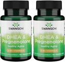 Swanson Dhea and Pregnenolone Complex 60 Veg Capsules (2 Pack) 2