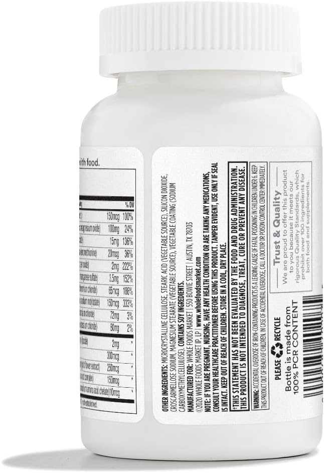 365 By Whole Foods Market, Adult Multi With Iron, 90 Count 4