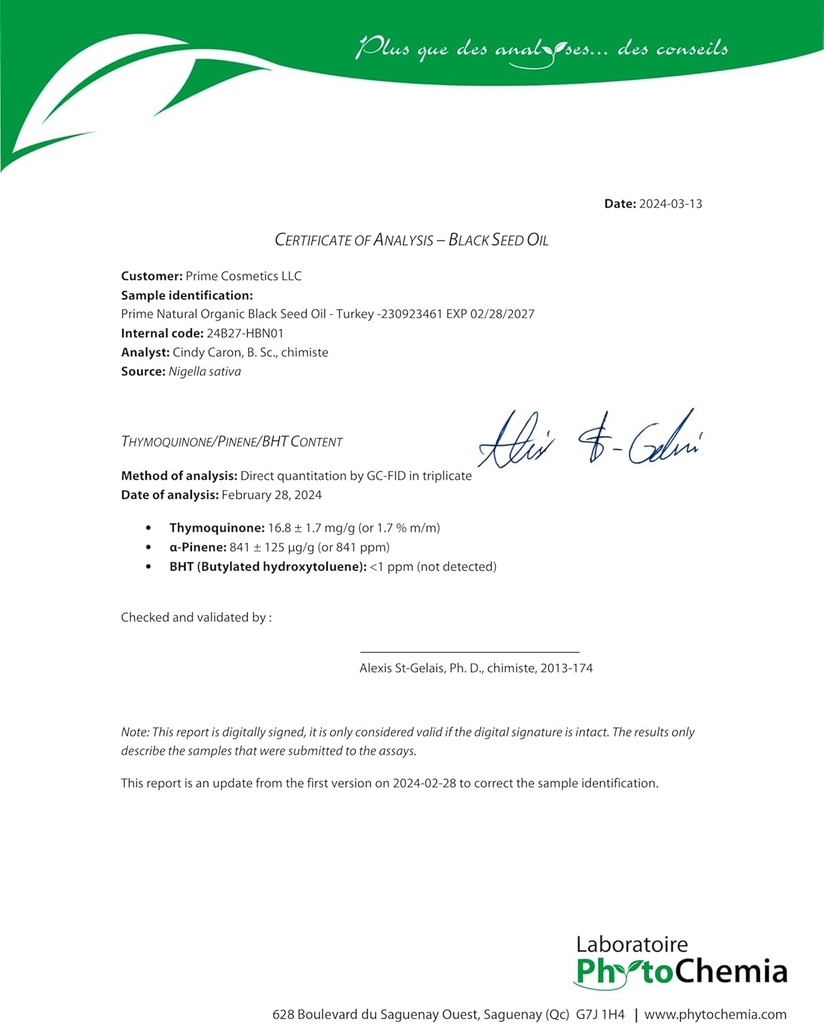 PRIME NATURAL Organic Black Seed Oil 8oz | Cold Pressed Unrefined High Thymoquinone 1.7% USDA Certified | Turkish Origin Potent Pure Nigella Sativa Liquid | Vegan Omega 3 6 9, Antioxidant 5