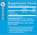 The Vitamin Shoppe Vitamin B2 (Riboflavin) 100mg - Energy Production & Nutrient Metabolism Support Supplement, Essential B Vitamin - Once Daily, Gluten Free (100 Capsules) 3