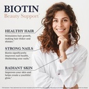 Puregen Labs Biotin 10,000 MCG Supports Healthy Hair, Skin & Nails - High Potency Beauty Support - Non-GMO, Gluten Free | 360 Vegetarian Tablets 5