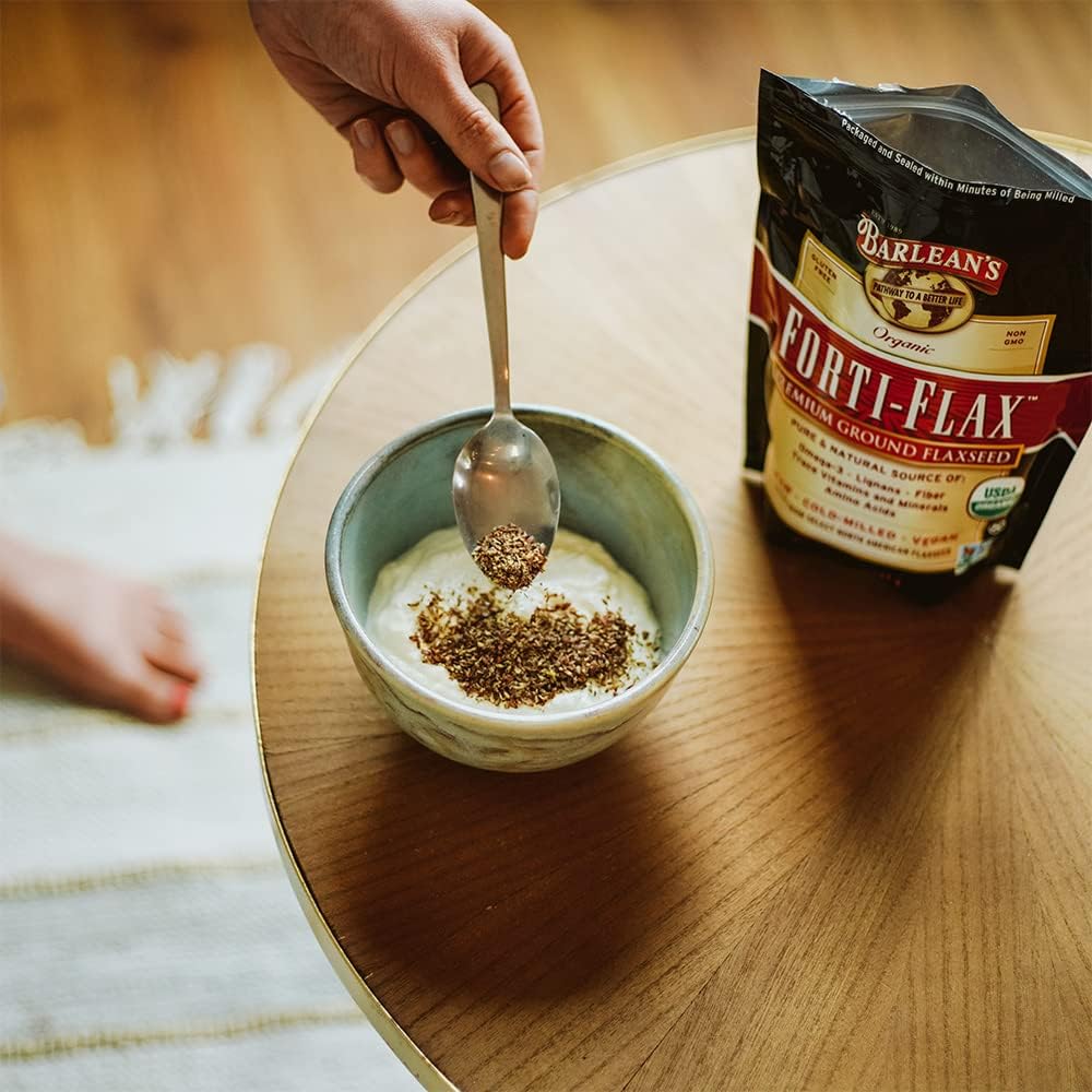 Barleans, Forti Flax Organic, 14 Ounce 5