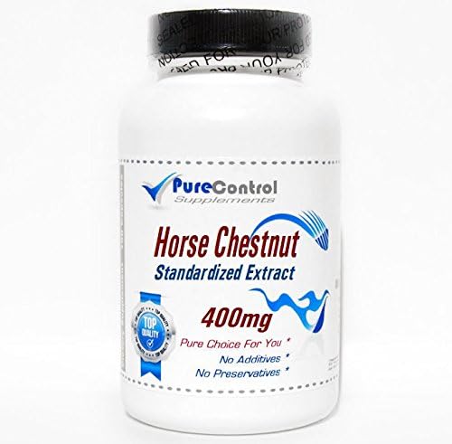 Horse Chestnut Standardized Extract 400mg // 100 Capsules // Pure // by PureControl Supplements 2