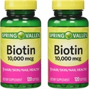 Spring Valley - Biotin 5000 mcg, 240 Softgels by Spring Valley 3