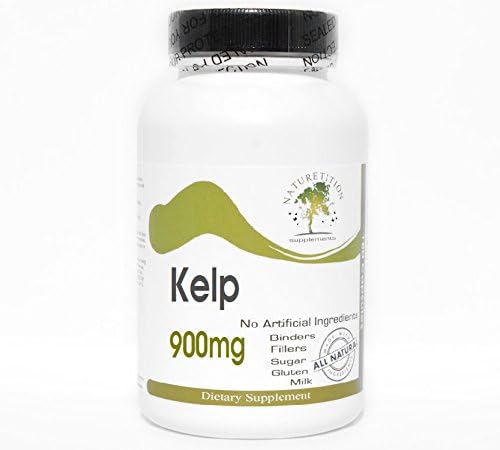 Kelp 900mg ~ 180 Capsules - No Additives ~ Naturetition Supplements 2