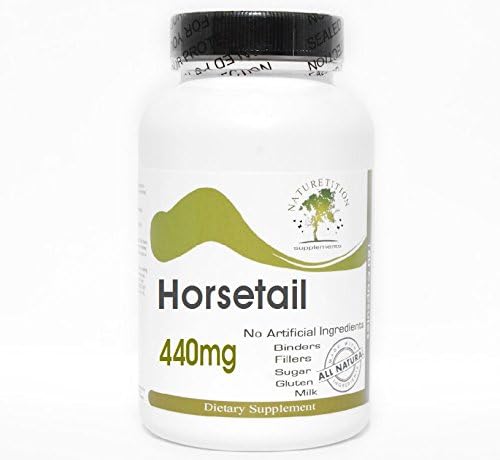 Horsetail 440mg ~ 200 Capsules - No Additives ~ Naturetition Supplements 2