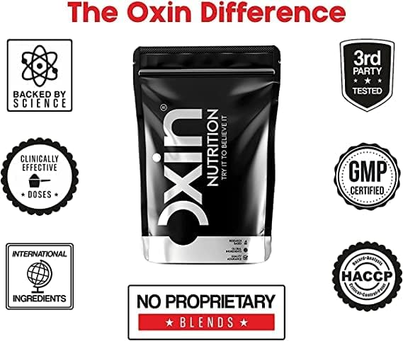 Oxin Nutrition Creatine Nitrate Pre Workout Supplement Powder 50 Grams 5