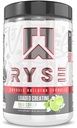 RYSE, Erkekler ve Kadınlar için Kretine - Baja Cool - 3 Electrolytes Forms, Betaine Anhidrus ve Peak ATP - Güçlü, Power & Endurance Destek - 30 Hizmet