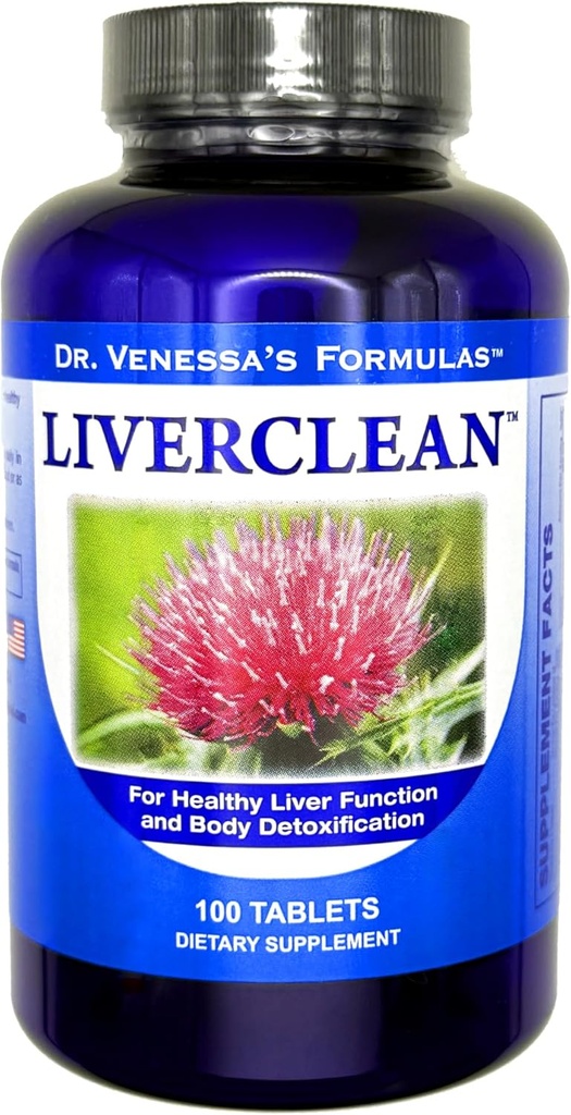 Dr. Venessa'nın FormulasTM LivercleanTM 100 Tablet