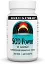 Source Naturals SOD Power As Glisodin Superoksit Dismutase Nutricosmetic Supplement 250mg - 60 Tablet