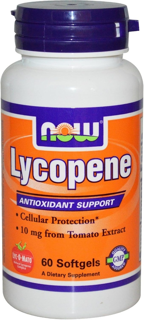Τώρα Τρόφιμα Lycopene 10 mg - 60 Softgels