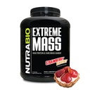 NutraBio Extreme Mass Winer Protein Toz, 53G proteini, Temiz Kilo Vermek, Kas Kitlesini Arttırmak, Full Spectrum replica - Strawberry Pastry, 6 Pound