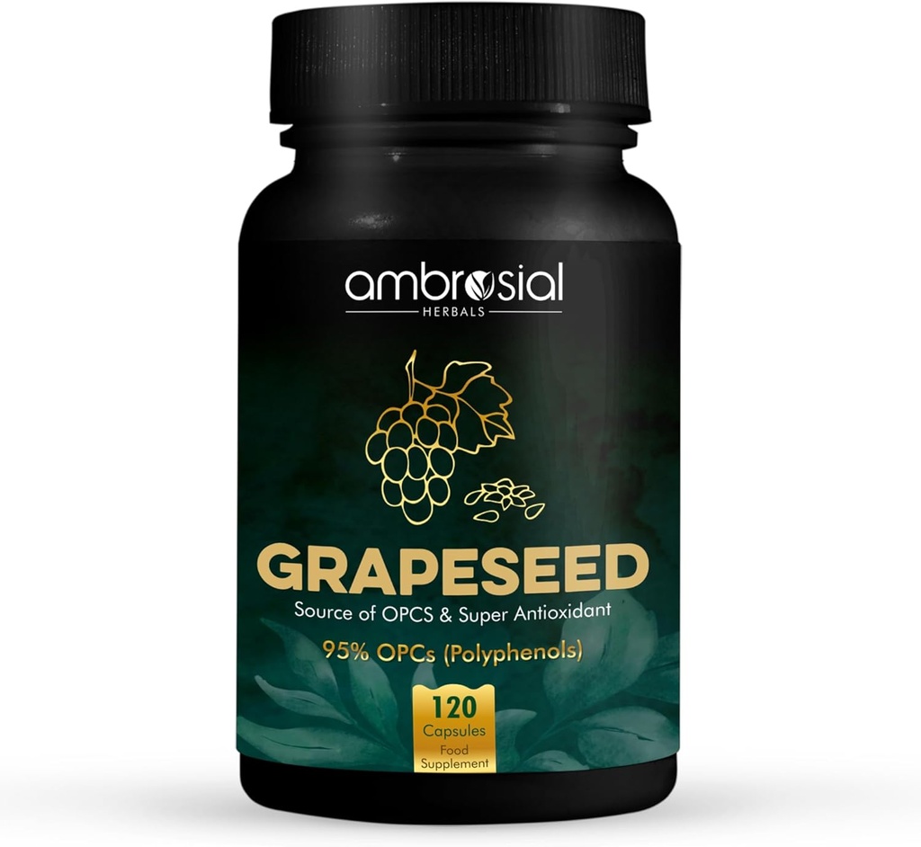 AMBROSIAL Grapeseed Capsules 1120 Capsules