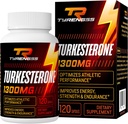 testosteron ATM, Turkesterone Supplement 1300 mg Ultra High Strength (Ajuga Turkestanica Extract Std. to% 20 testosteron), Athletic Performance & Muscle Mass,120 Capsules