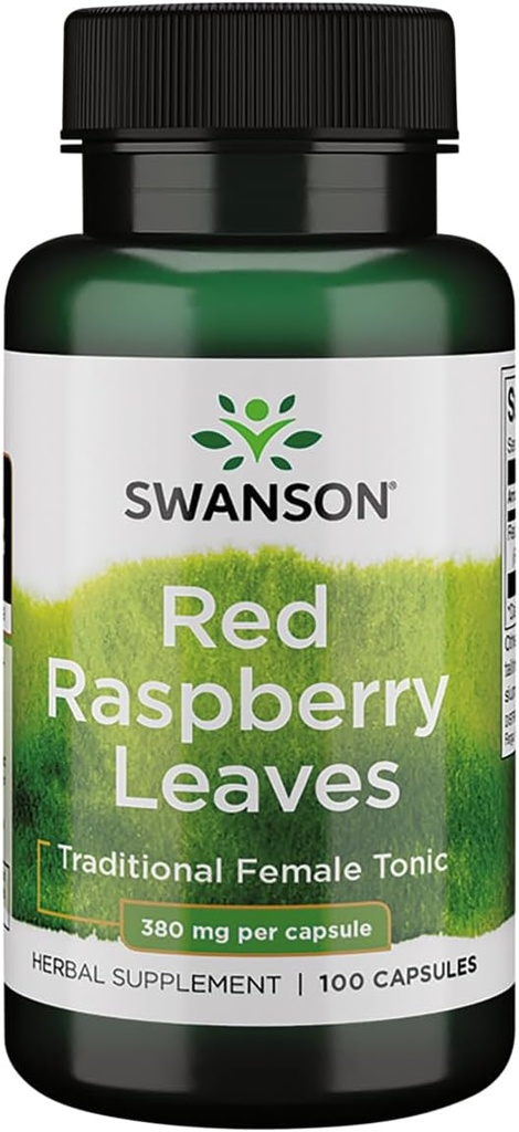 Swanson Red Raspberry 380 Milligramları 100 Capsules