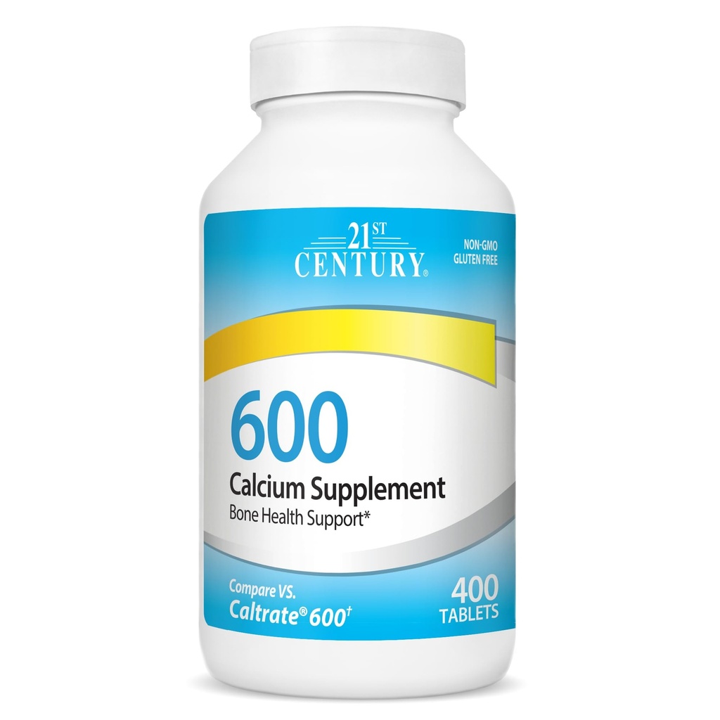 21. Yüzyıl Gıda Supplement, 600 mg, 400 Kont